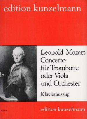 Leopold Mozart - Concerto for trombone (viola ) and piano