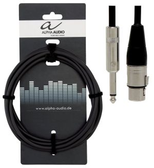 6 метра микрофонен кабел канон - жак Alpha Audio - XK  