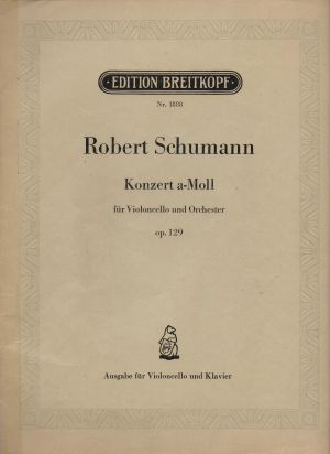 Шуман - Концерт op.129 в ла минор за чело и пиано