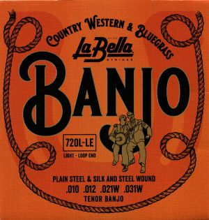 La Bella 720 - LE strings for tenor banjo 010 - 031