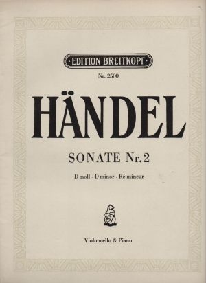 Handel - Sonata No. 2 in D minor for violoncello and piano