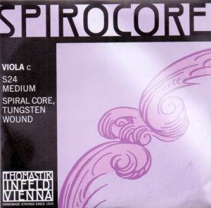 Thomastik Spirocore spiral core tungsten wound single string for viola - C