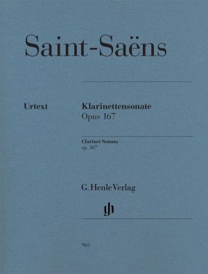 Сен-Санс - Соната оп.167 за кларинет и пиано