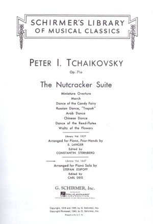 Чайковски - Лешникотрошачката сюита оп. 71а за пиано