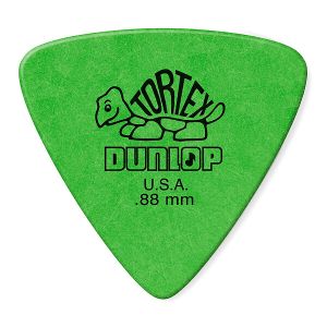 Dunlop Tortex  Tri перце зелено - размер 0.88