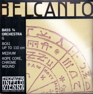 Thomastik Belcanto Orchestra string G for Double Bass BC 61