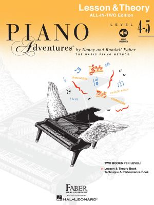 Началнa школa  за пиано 4 и 5 ниво - Lesson and Theory book