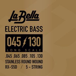 La Bella Bass RX-S5D St. Steel 045/130