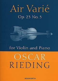 Oskar Rieding Air varié Opus 23 nr.3