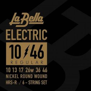 La Bella HRS-XL Extra Light for electric guitar strings Nickle plated 010/046