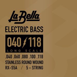 La Bella Bass RX-S5A St. Steel 040/118