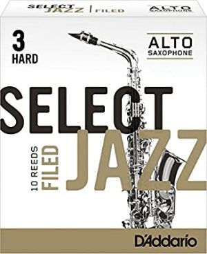 Rico Select Jazz Alto Saxophone reeds size 3 hard - box