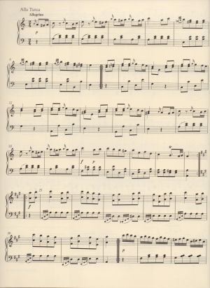 Mozart Sonata for Piano in A major K. 331