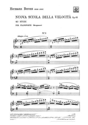 Беренс Етюди за пиано оп. 61