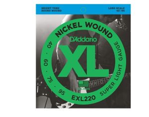 D'Addario  EXL 165  nickel round wound  Bass Strings 045 - 105