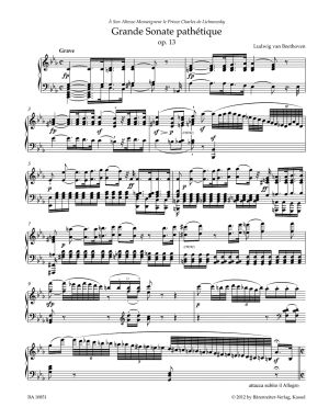 Beethoven - Grande Sonate pathetique op.13 in C minor for piano