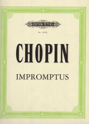 Chopin Impromptus EP1905b