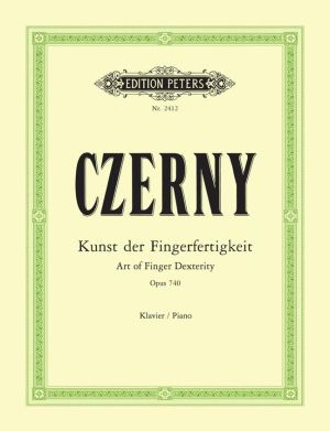 Czerny - The School of Velocity Studies op. 740