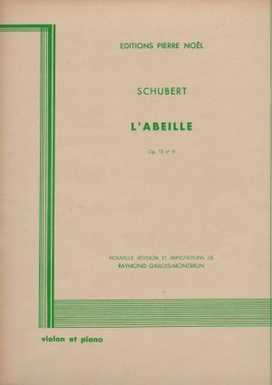 Schubert -  The Bee op. 13 no. 9