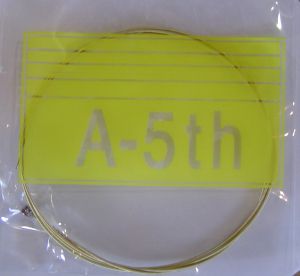 5th string for acoustic guitar bronze wound 037