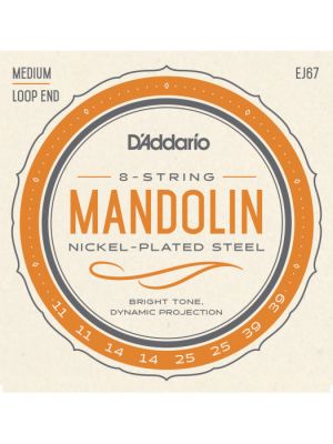 Daddario EJ67 струни за мандолина Никел 011-039