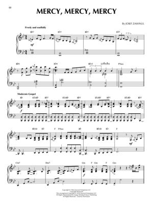 JAZZ FUSION Jazz Piano Solos Volume 54