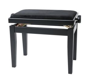 GEWA стол за пиано черен мат 130000