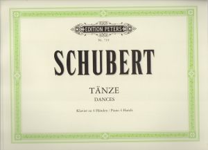 Franz Schubert  Dances  ( four hands )