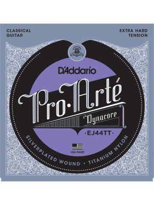 D'addario Strings for classic guitar clear nylon silver wound - EJ44TT