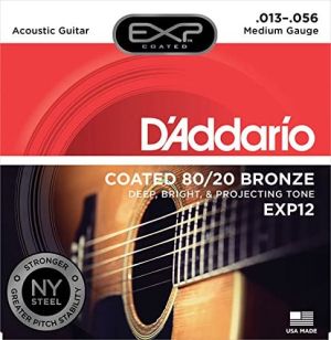 Daddario струни за акустична китара EXP 12