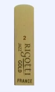 Rigotti Gold JAZZ  Alto Sax  Reeds  2 medium