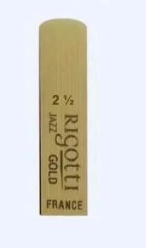 Rigotti Gold JAZZ  2.5 medium  Alto Sax  Reeds 