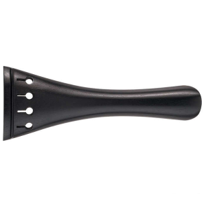 Tailpiece French Model, Ebony Solid, Violin 4/4, 115 mm