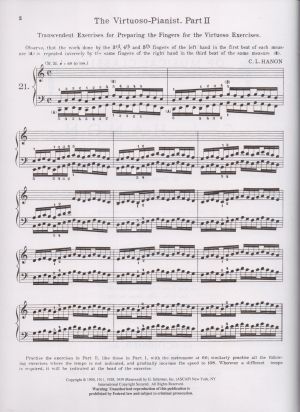 Ханон - 60 Упражнения за пиано book II
