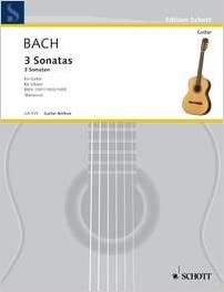 Bach 3 SONATAS BWV 1001/1003/1005