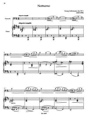 Concert pieces for cello and piano