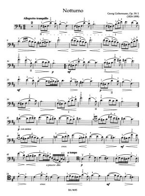 Concert pieces for cello and piano