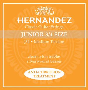 Hernandez Junior 3/4size  Classic Set J34  medium tension 