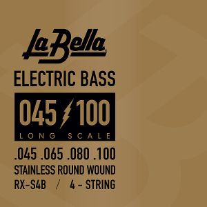 La Bella RX-S4C  струни за 4 стр.бас китара Stainless steel 045/100