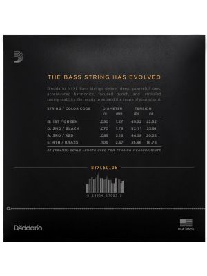 D'Addario  NYXL50105  Bass Strings