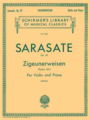 Сарасате  Цигански напеви оп.20 за цигулка и пиано