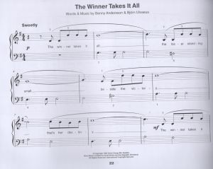 THOMPSON'S EASIEST PIANO COURSE FIRST ABBA HITS