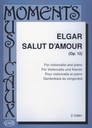 Edward  Elgar - Salut d'amour op.12 for cello and piano