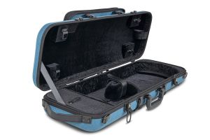 GEWA Foamed violin case BIO blue