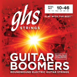 Boomers Electric guitar strings  - SET DYXL 3-та стр. с намотка за по-добър звук 010-46