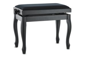 GEWA Piano bench Deluxe  Classic  130320 black matt