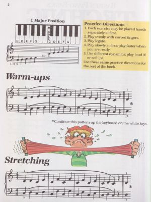 BASTIEN PIANO BASICS TECHNIC LEVEL 1