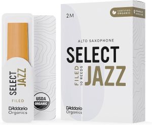 Rico Select Jazz Alto Saxophone reeds size 2 soft - box