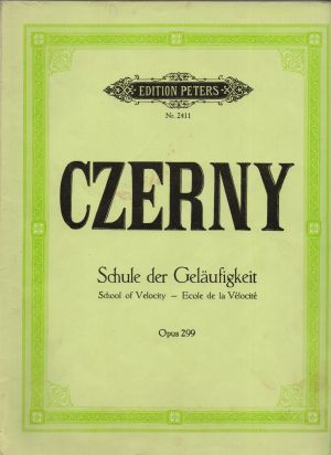 Czerny - School of Velocity op. 299  second hand