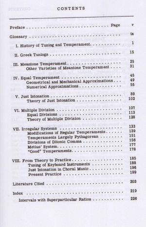 TUNNIG AND TEMPERAMENT: A HISTORICAL SURVEY